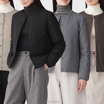 무인양품 MUJI 여성 자켓 경량 다운 패커블 26FW