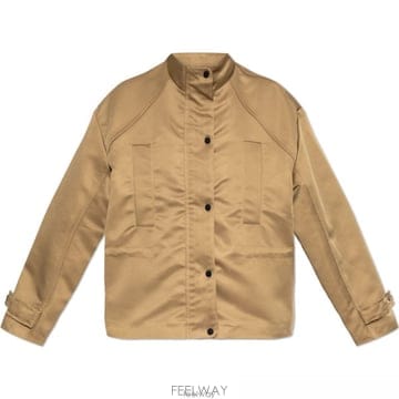 26 FW 올세인츠 루엘라 스탠드 칼라 자켓 베이지 LUELLAHW006OE