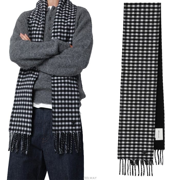 Ami 26FW �ƹ� üũ �� ��ī��/USF699 AW0059 04426FW �ƹ� üũ �� ��ī��/USF699 AW0059 044