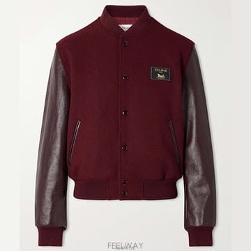 CELINE 26 FW ������ ���� Teddy LOGO APPLIQUED �� ������ �� ���� BURGUNDY26 FW ������ ���� Teddy LOGO APPLIQUED �� ������ �� ��