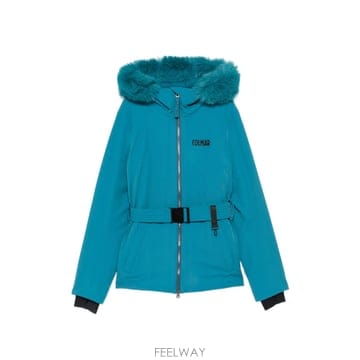COLMAR �ݸ� belted faux fur trim ski jacket 12173468958984 TP72582192�ݸ� belted faux fur trim ski jacket 12173468958984 TP