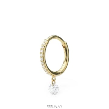 | Other Brand | Persee Danae diamond hoop design earrings 12127975866632 TP7Persee Danae diamond hoop design earrings 121279758666