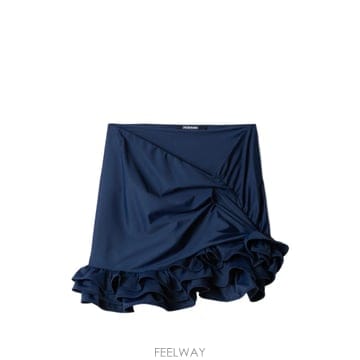 Jacquemus ��ũ���� The Playa ruffled mini skirt 12068279058696 TP725816892��ũ���� The Playa ruffled mini skirt 12068279058696 T