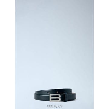Balenciaga 26 FW �߷��þư� ���� Bolero B Smooth Leather Belt A00120 2ACNW 10026 FW �߷��þư� ���� Bolero B Smooth Leather Belt A00