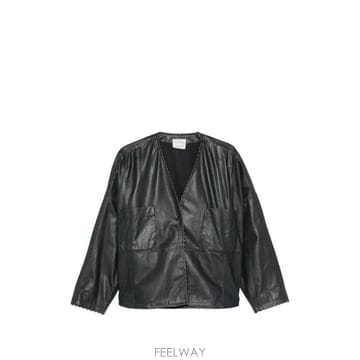 26FW 포르테 포르테 레더 기모노 자켓 15011MYJACKETPETROLE TP579113660