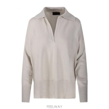 25FW 로베르토콜리나 여성 니트 스웨터 253F40004F4003LINO TP578801427