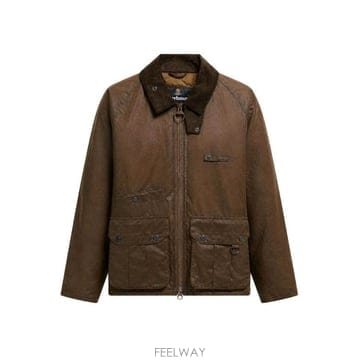 바버 유틸리티 지퍼 코트 MWX2571 SN91 TP980028975