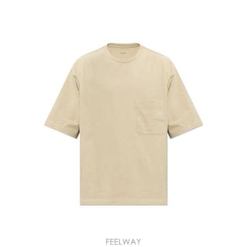 박시 저지 티셔츠 TS0044LJ1073 WH051 TP980012393