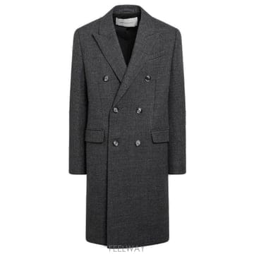 AMI 더블 브레스트 테일러드 코트 HCO110WV0078 A189 TP980027319