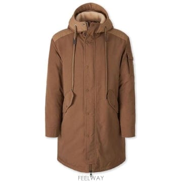 Moncler Nahan 로고 패치 패딩 파카 L20911C00008598VH 246 TP980026854
