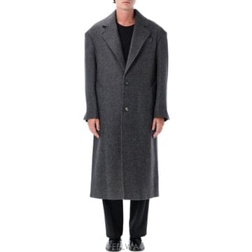 AMI 싱글 브레스티드 롱 코트 HCO481WV0078 A189 TP980023938