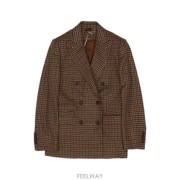 Max Mara ���� ���� �������� üũ ���� �극��Ʈ �������� 2621046211600 001 TP979619899���� ���� �������� üũ ���� �극��Ʈ �������� 2621046