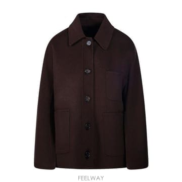 S 막스 마라 클로에 싱글 브레스트 블레이저 2629046033600 048MARRONE TP98003479
