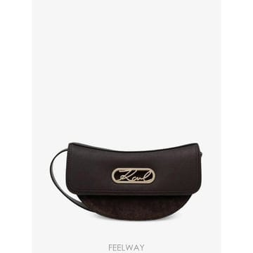 26 FW 칼라거펠트 로고 장식 패널 크로스 백 B4W30337451 TP459787853