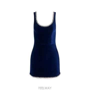 Alice & Olivia 26 FW �ٸ����ؿø���� ���� ũ������ ��� �̴� �巹�� CC609B69546 TP45981197526 FW �ٸ����ؿø���� ���� ũ������ ��� �̴� �巹�� 
