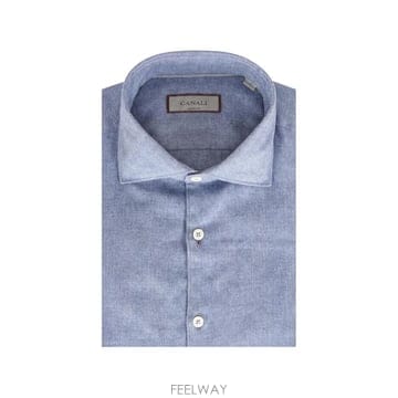26 FW Canali 헤링본 패턴 셔츠 GL03659401CSL7065S TP457603455