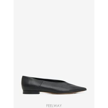 Mansur Gavriel 26 FW ���������긮�� Kiki pointed toe ballet flats WF26F104NCBLACK26 FW ���������긮�� Kiki pointed toe ballet flats WF2