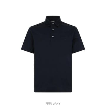 26 FW 제냐 logo embroidered polo shirt I794UI348A4 TP459965888