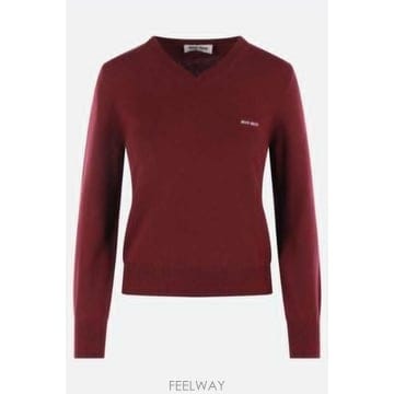 Miu Miu [E32]�̿�̿� MML08KSOOO6600F0399 �Ƿ� ��Ʈ ������ ����� MIU MIU wool swe[E32]�̿�̿� MML08KSOOO6600F0399 �Ƿ� ��Ʈ ������ ��