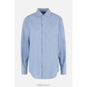 [E32]로로피아나 FRW1637W1T5 여성 셔츠 블라우스 LORO PIANA Andre shirt