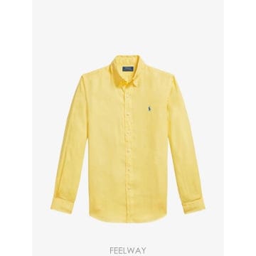 Ralph Lauren 26 FW ���� �����η� button down linen shirt 710966294517 TP459786726 FW ���� �����η� button down linen shirt 7109662945