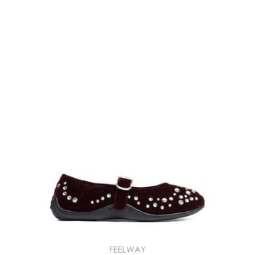 26 FW 아쉬 미모사 스터드 발레리나 플랫 슈즈 MIMOSA TP459877980