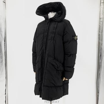 ◆백화점구매◆ 스톤아일랜드 크링클랩스 롱 패딩 점퍼