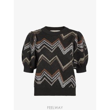 | Other Brand | 26 FW Marie Oliver Maddie zigzag knit sweater 502C401 TP459926 FW Marie Oliver Maddie zigzag knit sweater 502C401 