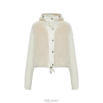 26 FW 몽클레어 시어링 패널 퀼팅 가디건 L20939B00030M4281 TP459918168