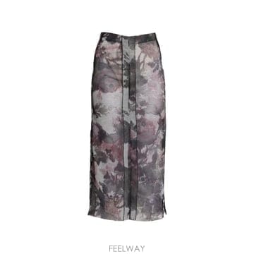 ERDEM 26 FW ������ floral print jacquard skirt AW26KS1530291006 TP45726 FW ������ floral print jacquard skirt AW26KS1530291