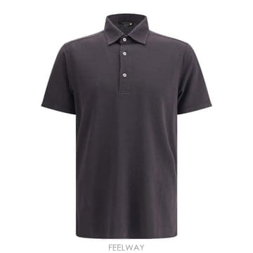 26 FW 로로피아나 반소매 버튼 폴로 셔츠 FAP9959 TP446086920