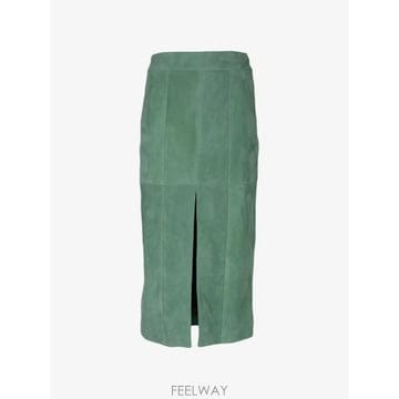 26 FW 울라 존슨 오리온 미디 스커트 PF260306 TP456531679