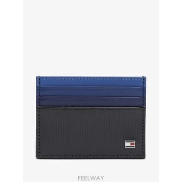 타미힐피거 플래그 장식 골지 카드홀더