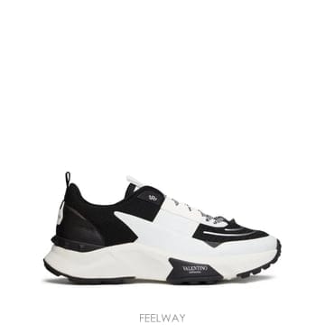 26 FW 발렌티노 가라바니 트루 액트 메시 러버라이즈드 패브릭 로우탑 스니커즈 S0H96PTN TP4599