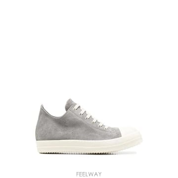 26 FW 릭오웬스 로우 레이스업 스웨이드 스니커즈 RU02F4891LVSH TP459970830