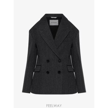 26 FW 발렌시아가 스톨라 다크 그레이 재킷 A009M7TVT11 TP459915831
