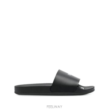 26 FW 오프화이트 로고 프린트 풀 슬라이더 샌들 OWIC002C99PLA0011001 TP45985461