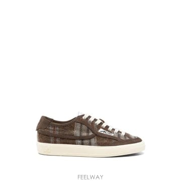 26 FW 오트리 윈드스케이프 체크 패턴 레더 트리밍 스니커즈 SCLWXD02 TP459968753