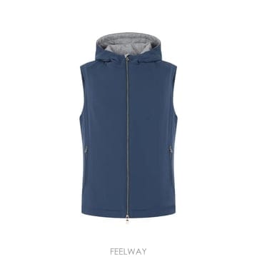 26 FW Fedeli 후드 집업 베스트 6UI00609 TP458691180