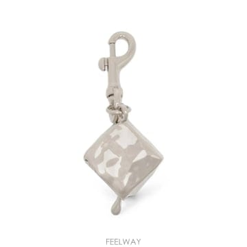 rabanne 26 FW ��� Melting Ice Cube silver tone charm 26EAA0273MET80826 FW ��� Melting Ice Cube silver tone charm 26EAA027