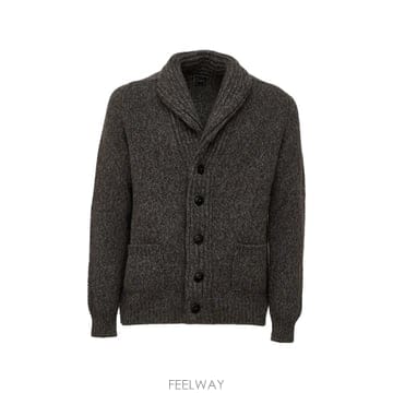 26 FW Fedeli 키토 숄 칼라 가디건 MU006585 TP459043683