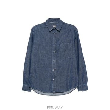 26 FW Canali 체스트 포켓 데님 셔츠 CSL2092GJ03843 TP459955859