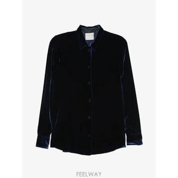 26 FW Forte Forte 벨벳 긴소매 셔츠 15352MYSHIRT TP459849619