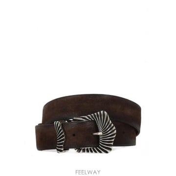 | Other Brand | 26 FW Orciani sculptural buckle leather belt D10525HNT TP45926 FW Orciani sculptural buckle leather belt D10525HNT