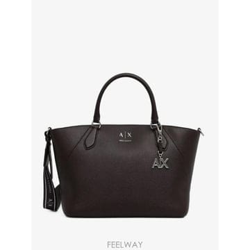 26 FW Armani Exchange 로고 참 페블 토트 백 XW003086AF2 TP458526597