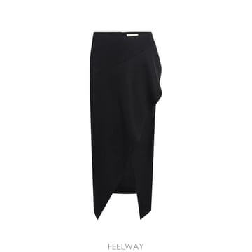 카이트 블랙 스커트 BLACK SKIRT 블랙