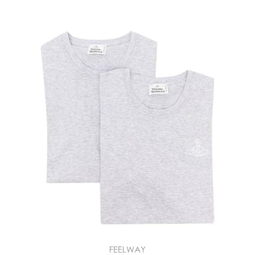 26 FW 비비안웨스트우드 구체 프린트 티셔츠 2팩 세트 81060008J001O TP459037008