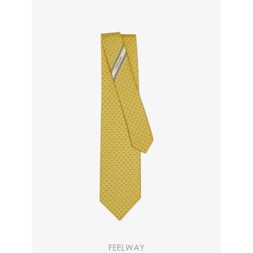 Ferragamo 26 FW ��󰡸� Gancini print silk tie 798772 TP45995378126 FW ��󰡸� Gancini print silk tie 798772 TP4599537