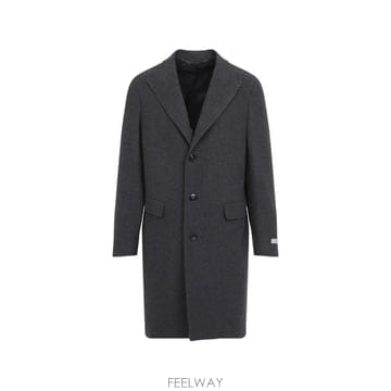 26 FW Canali single breasted wool coat 50130FF05769 TP459961