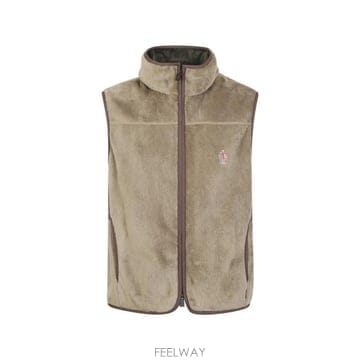 26 FW 몽클레어 그레노블 logo embroidered fleece gilet L20978G0002280